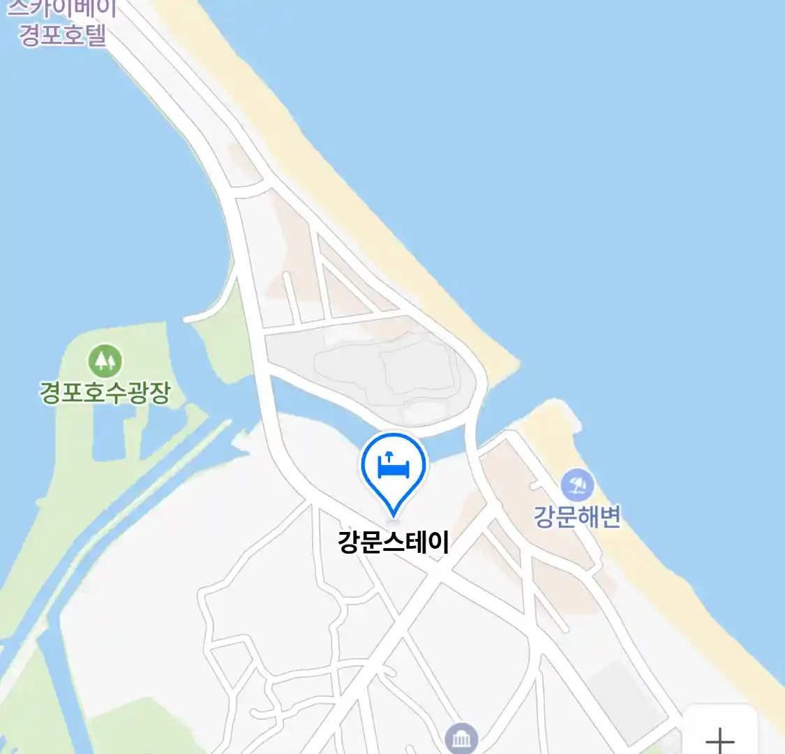 강문스테이 지도