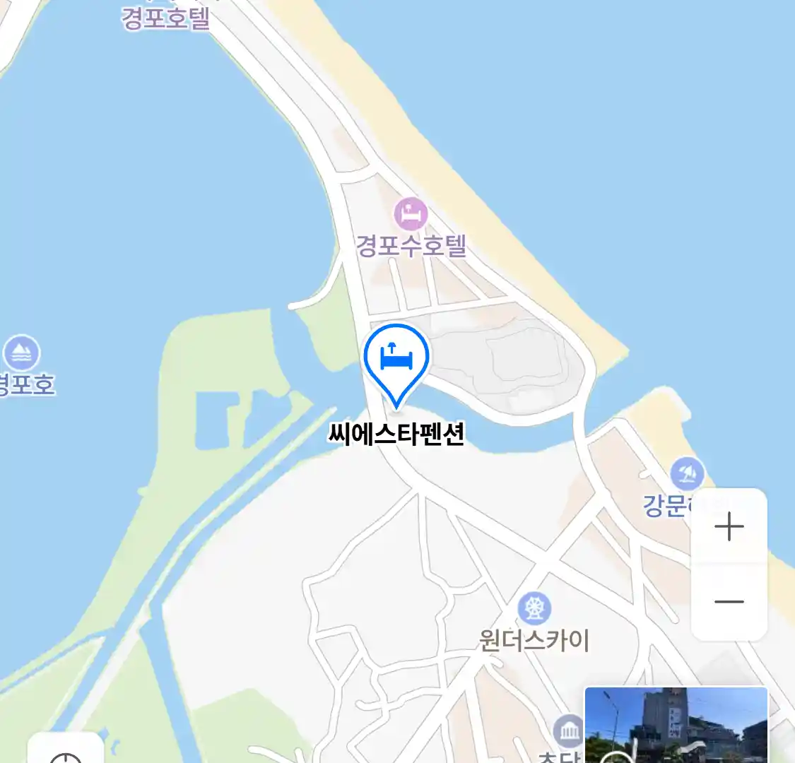 씨에스타펜션 위치