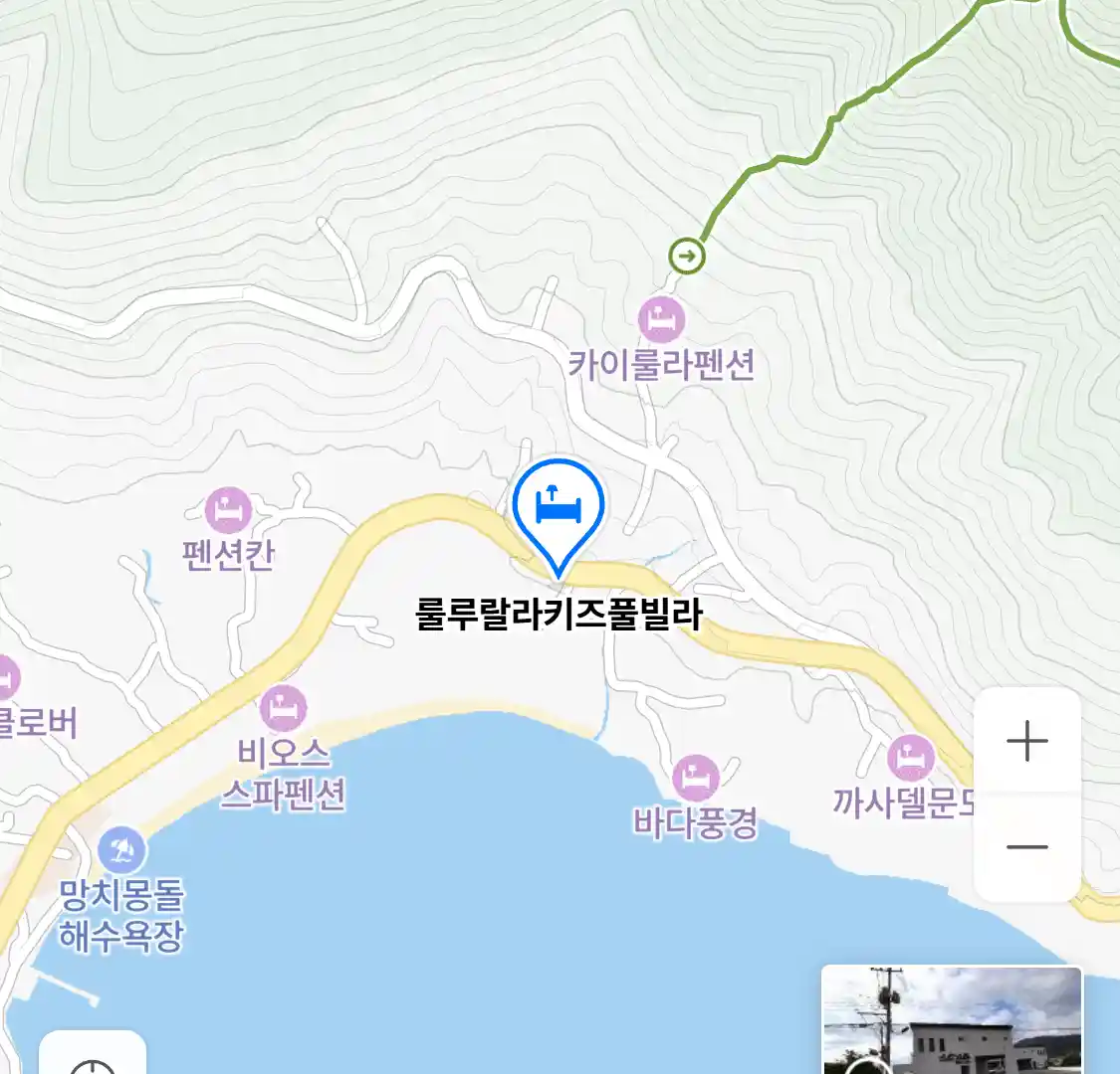 룰루랄라키즈풀빌라 위치