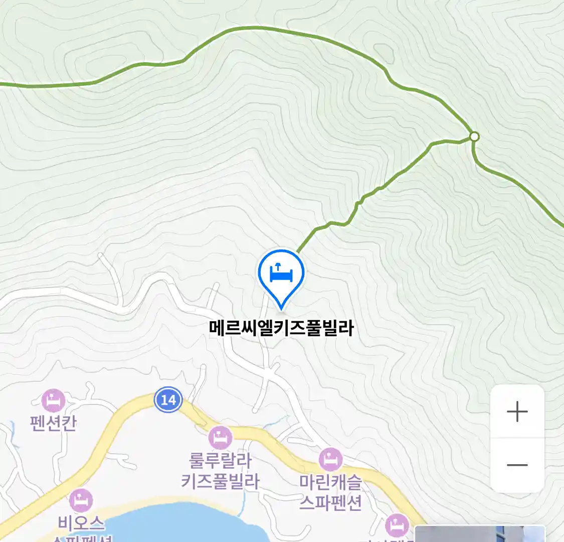 메르씨엘키즈풀빌라 위치