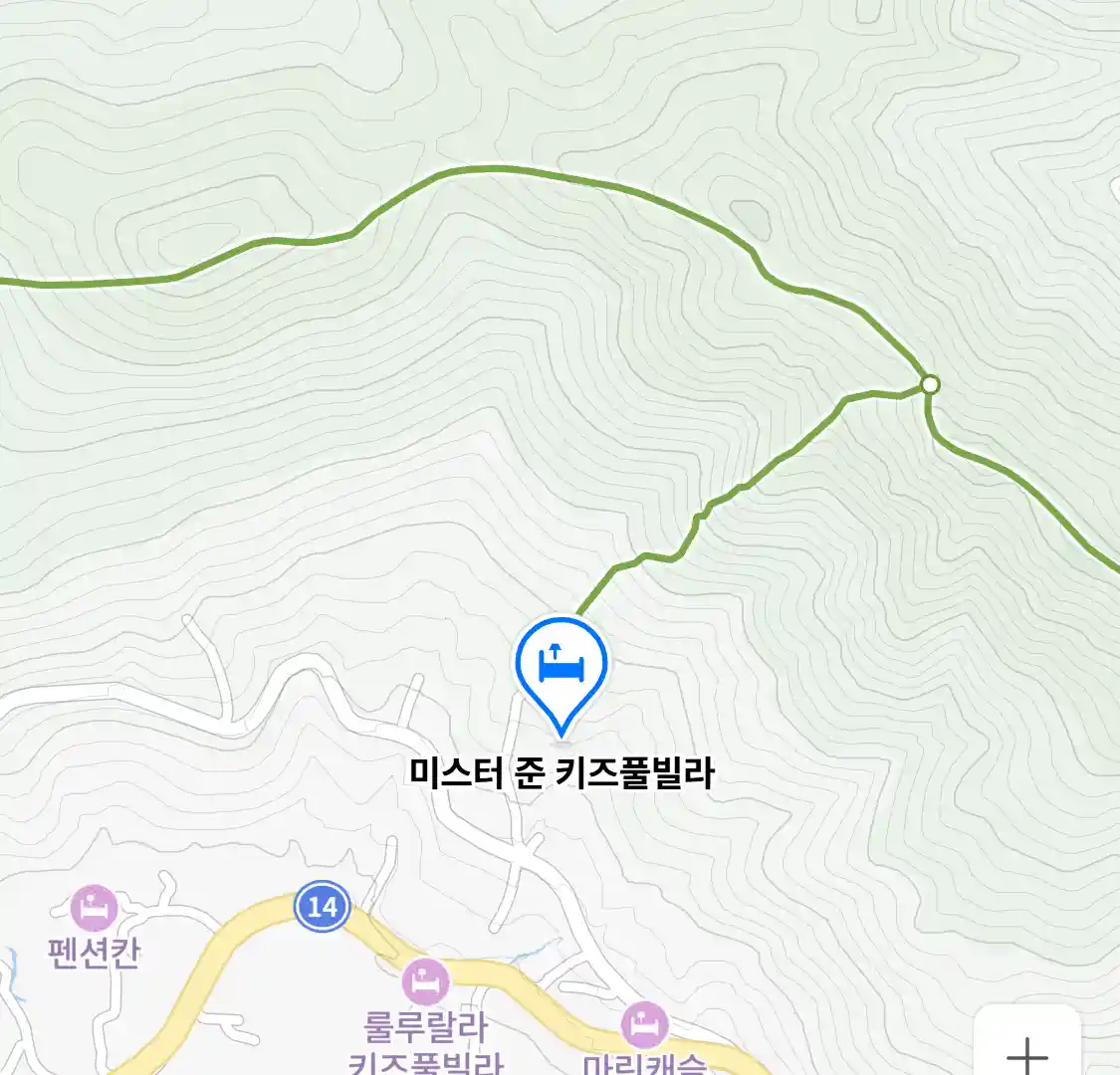 미스터 준 키즈풀빌라 위치