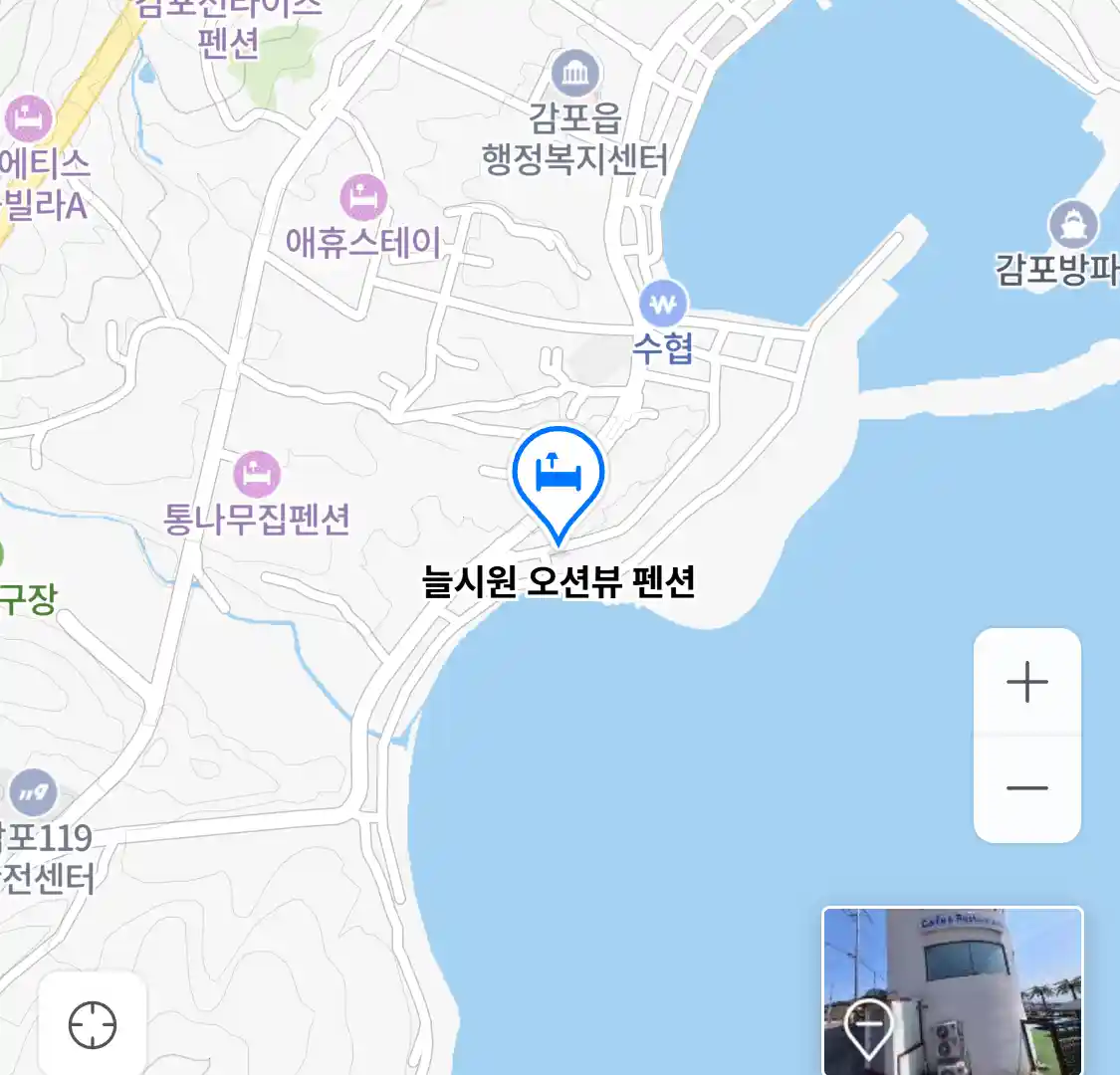 늘시원 오션뷰 펜션 위치
