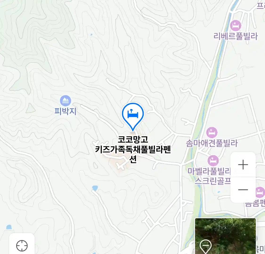코코망고 키즈가족독채풀빌라펜션 위치