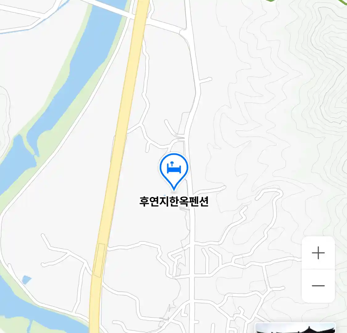 후연지한옥펜션 위치
