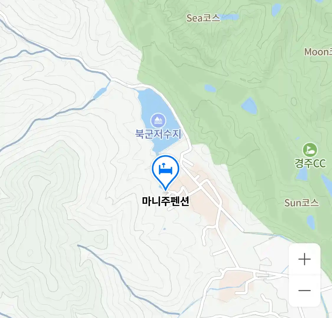 마니주펜션 위치
