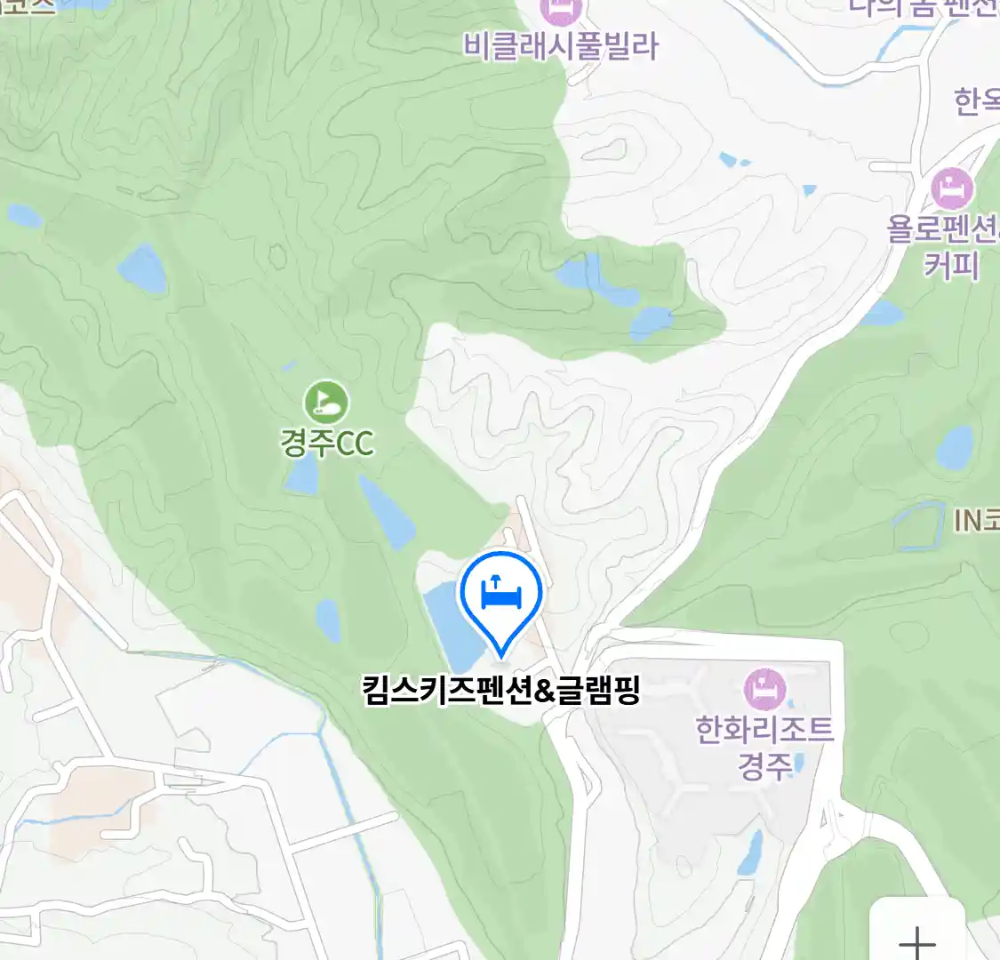 킴스키즈펜션&글램핑 위치