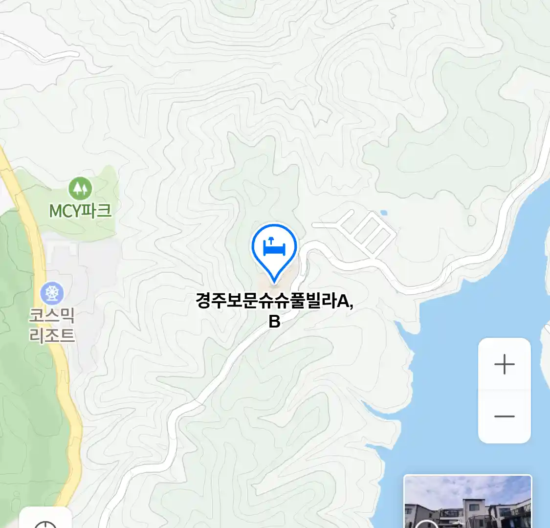 경주보문슈슈풀빌라A,B 지도