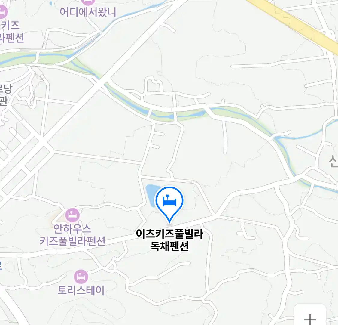 이츠키즈풀빌라 독채펜션 위치