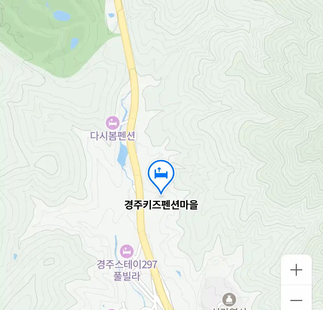 경주키즈펜션마을 위치