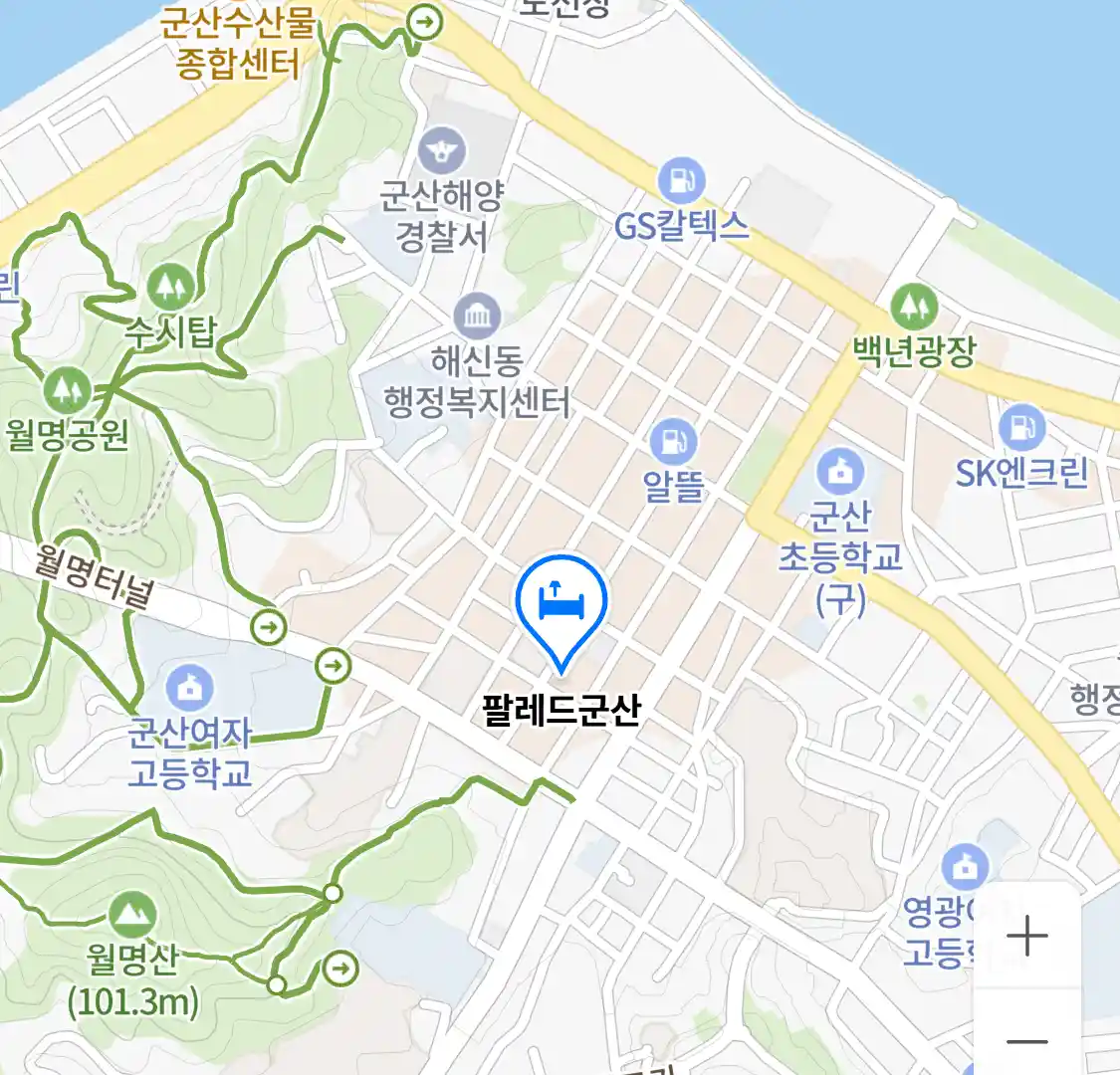 팔레드군산 위치