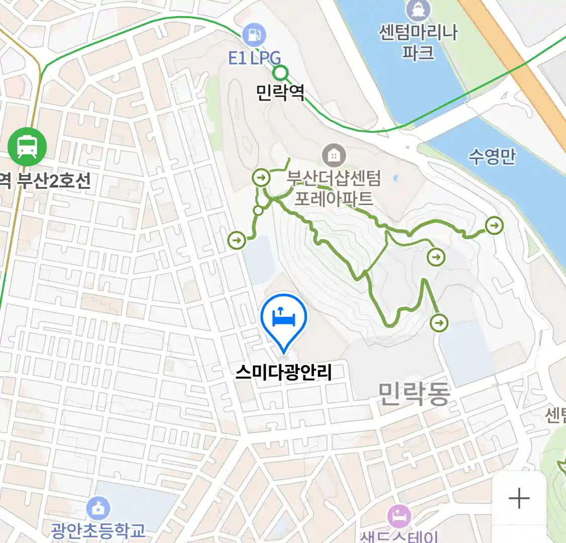 스미다광안리 위치