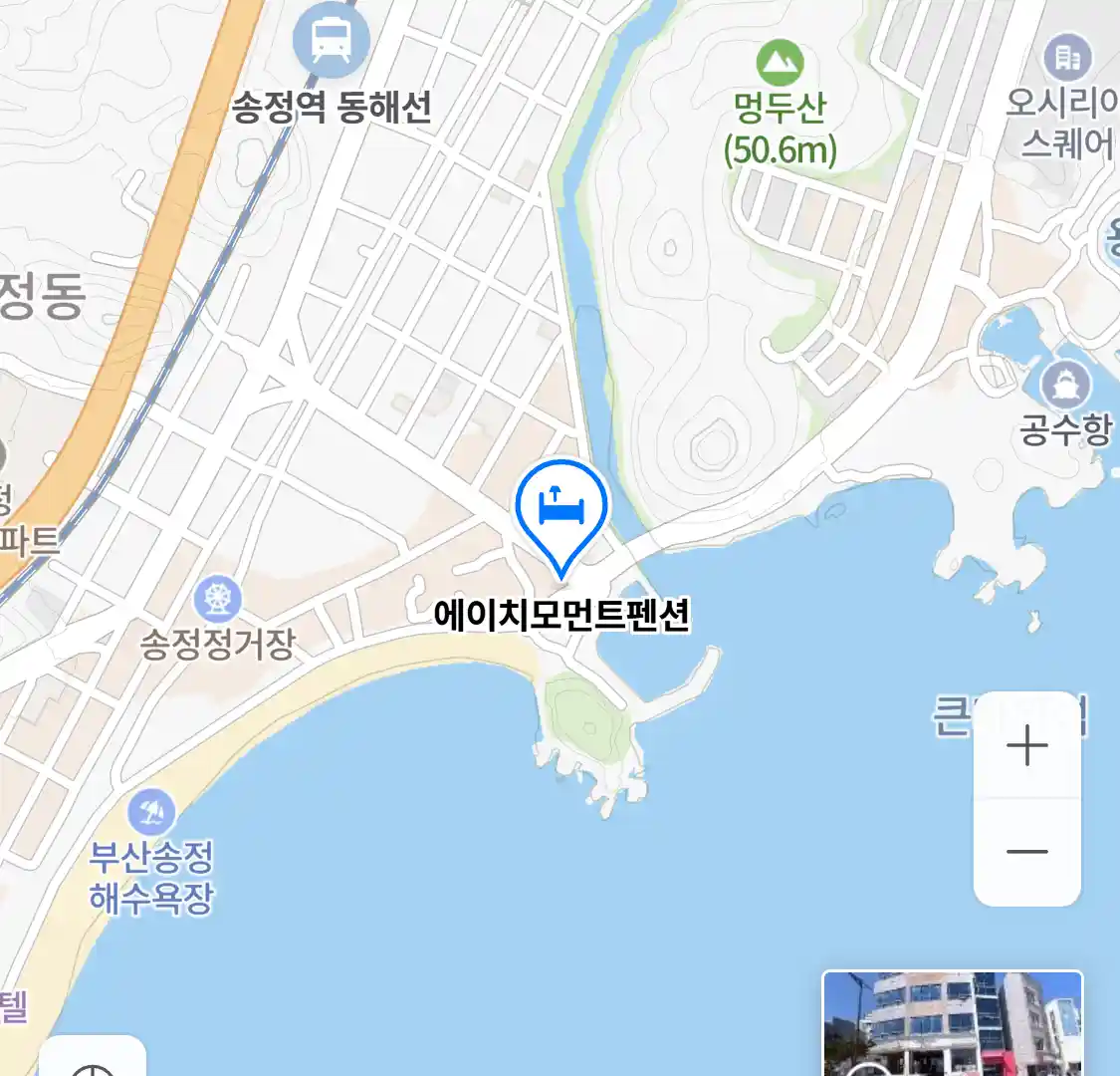 에이치모먼트펜션 위치