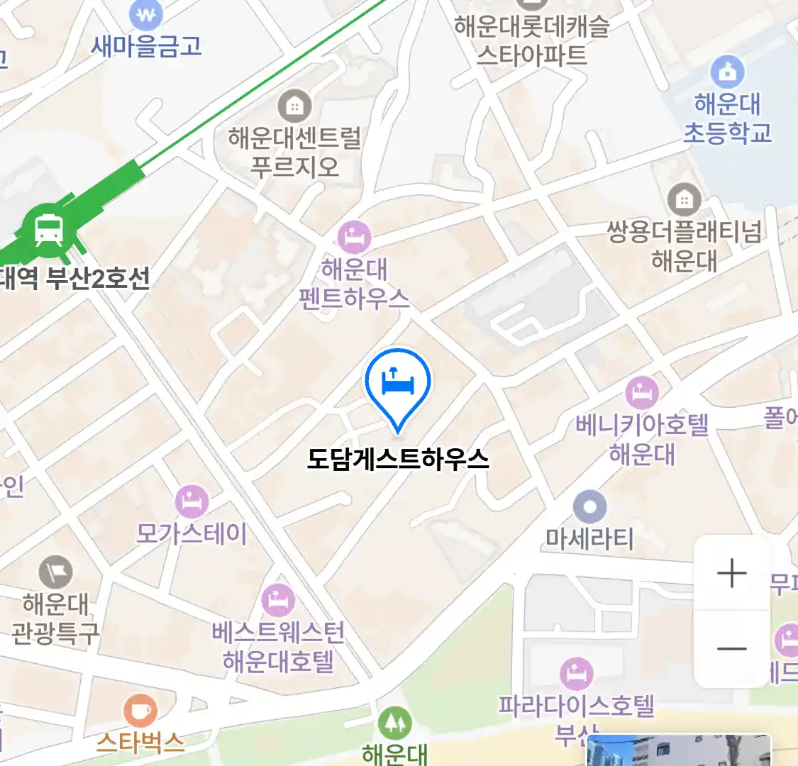 도담게스트하우스 위치