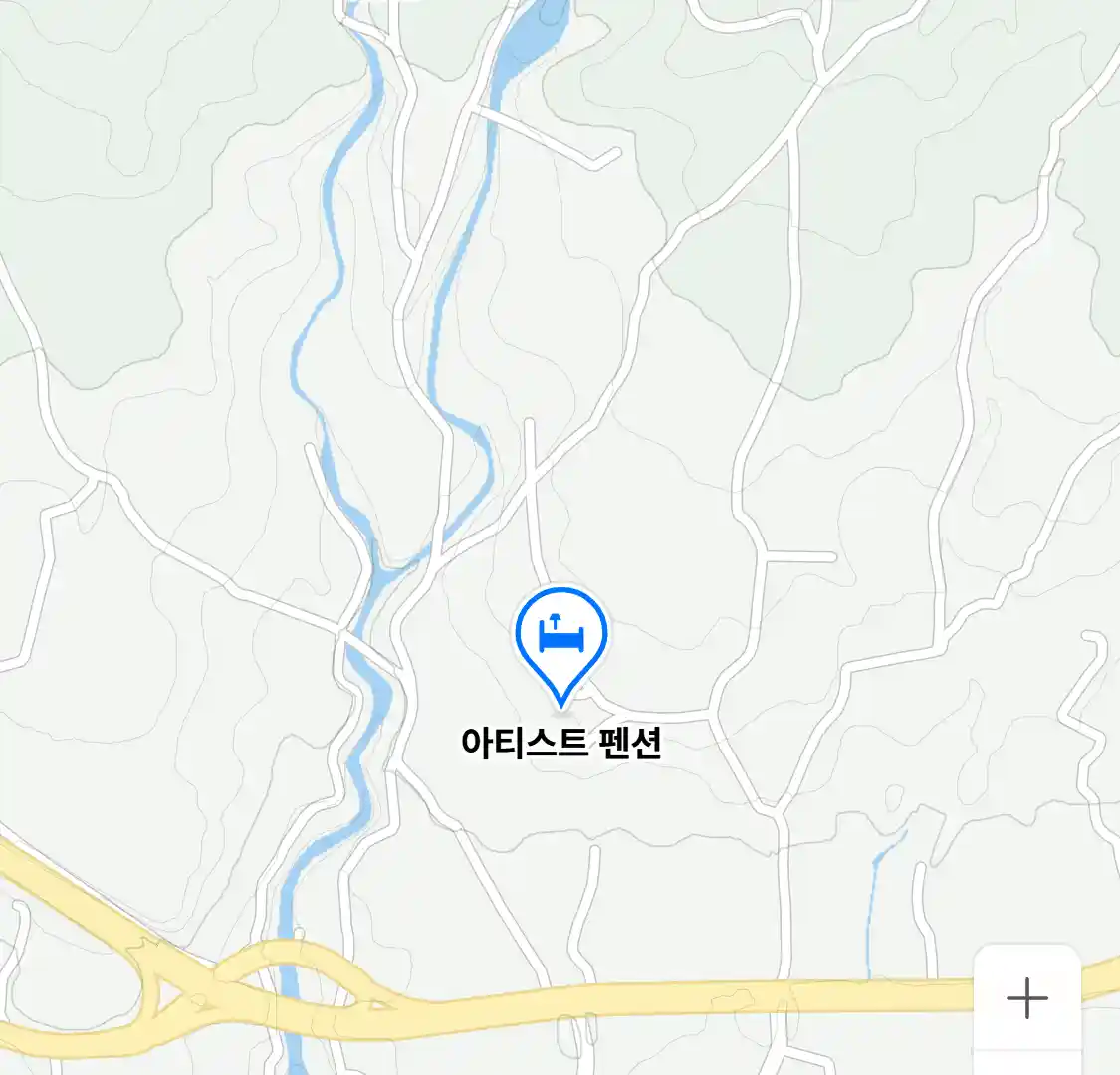 아티스트 펜션 위치
