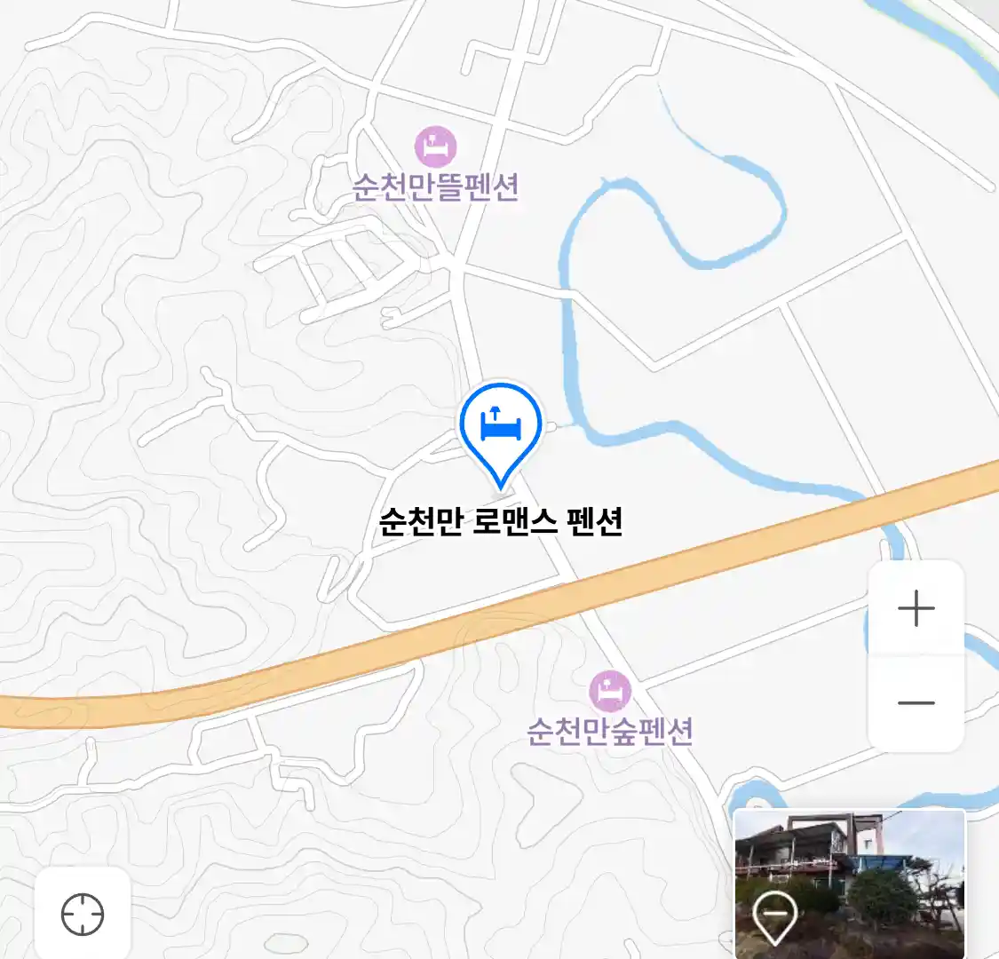 순천만 로맨스 펜션 위치