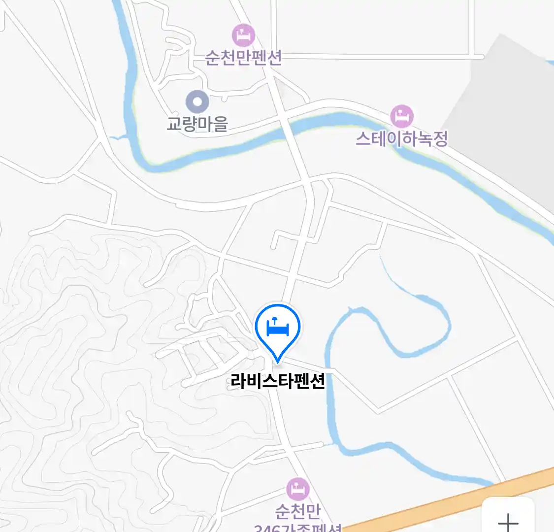 라비스타펜션 위치