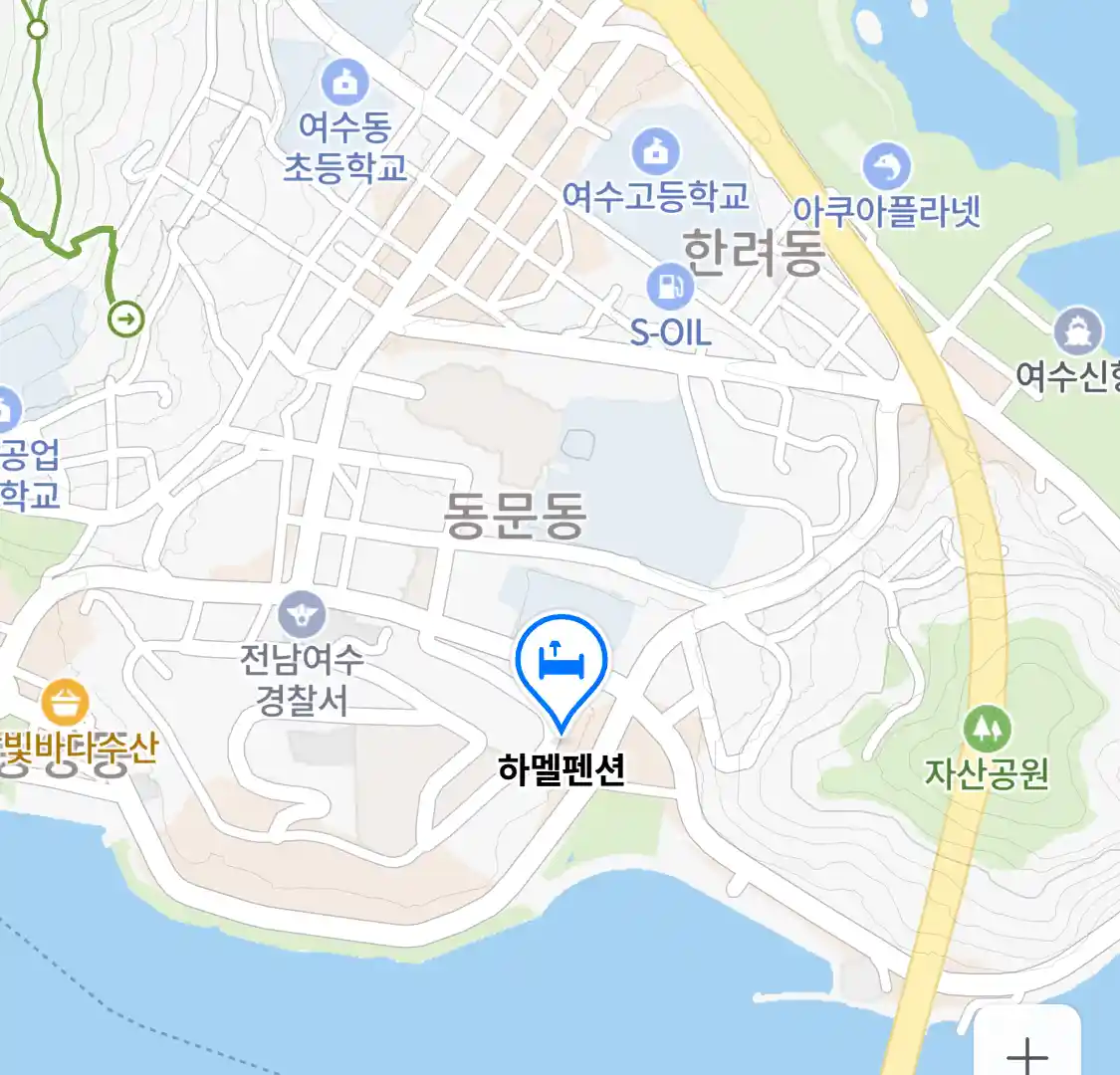 하멜펜션 위치