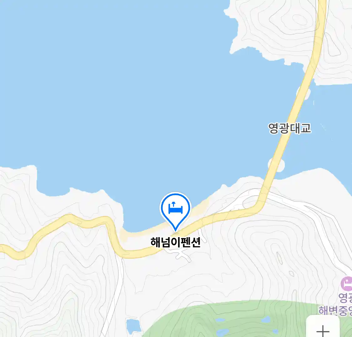 해넘이펜션 위치