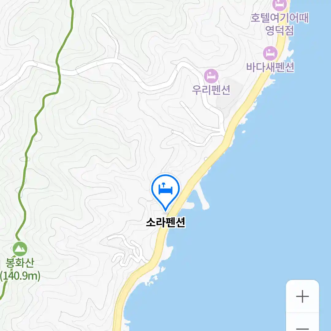 소라펜션 위치