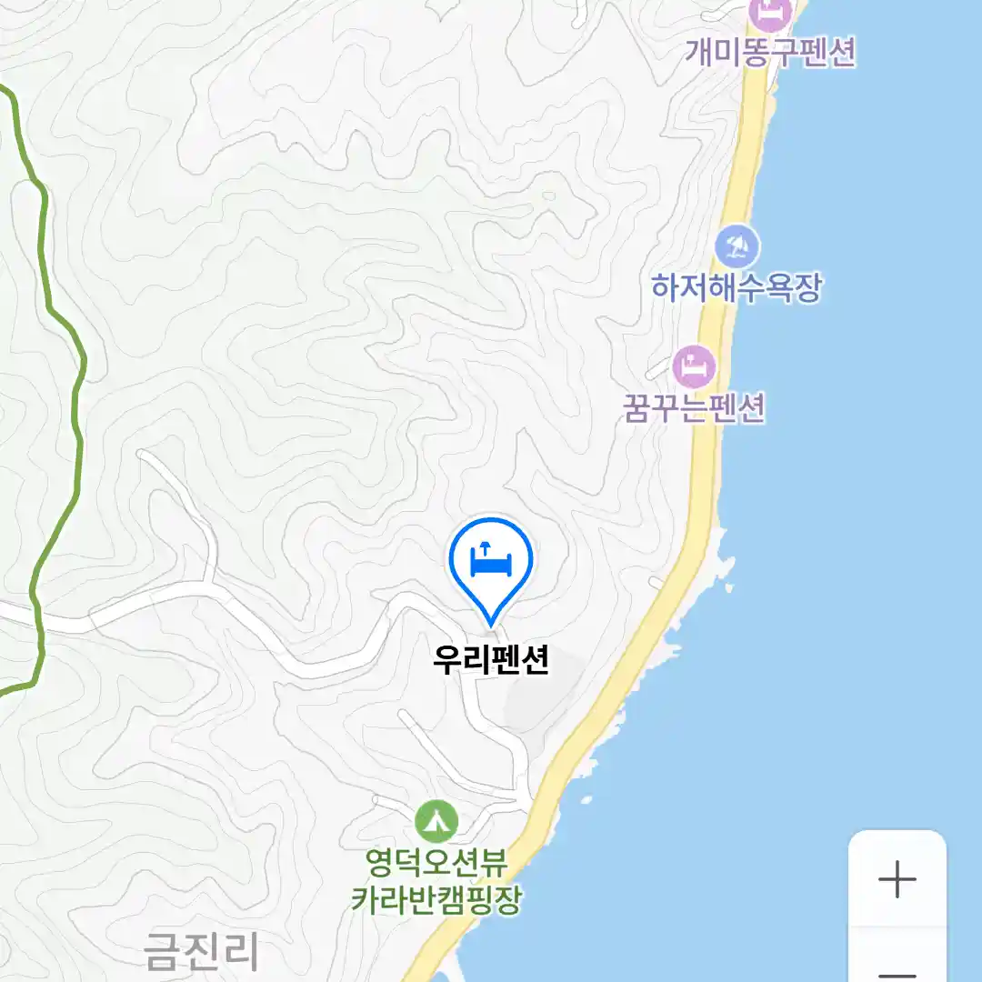 우리펜션 위치