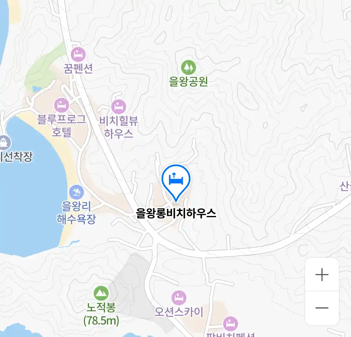 을왕롱비치하우스 위치
