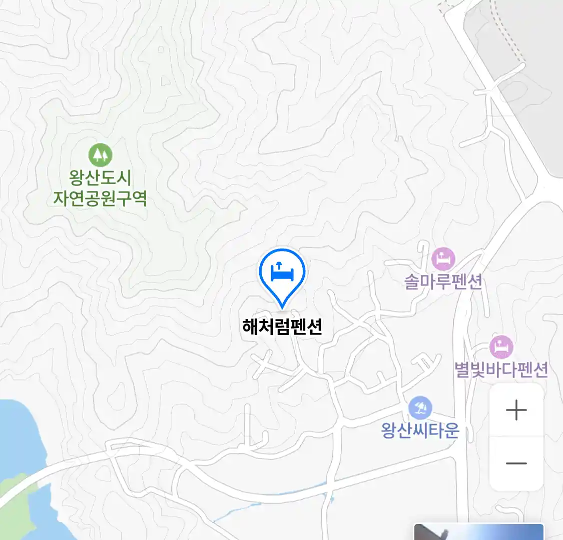 해처럼펜션 위치