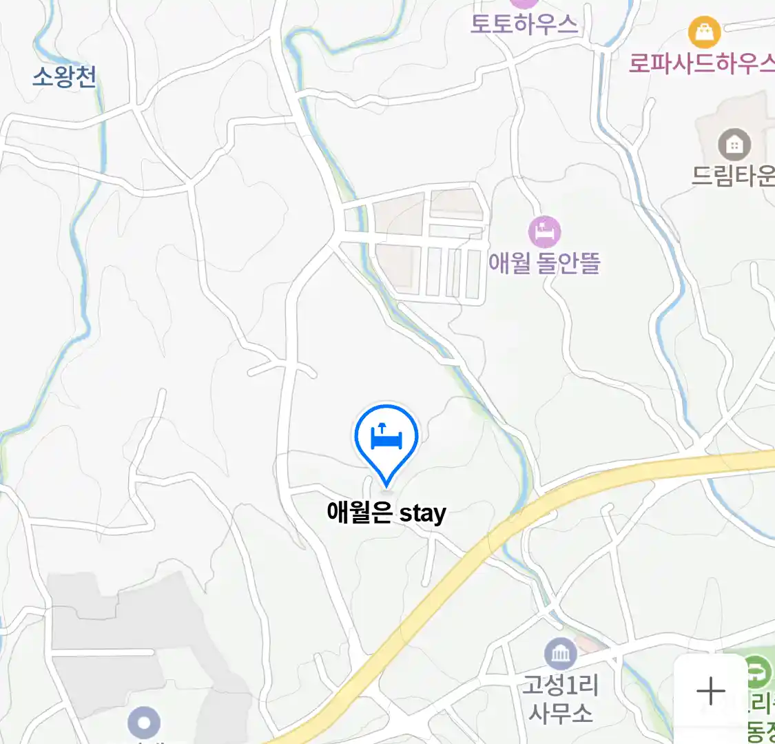 애월은 stay 지도