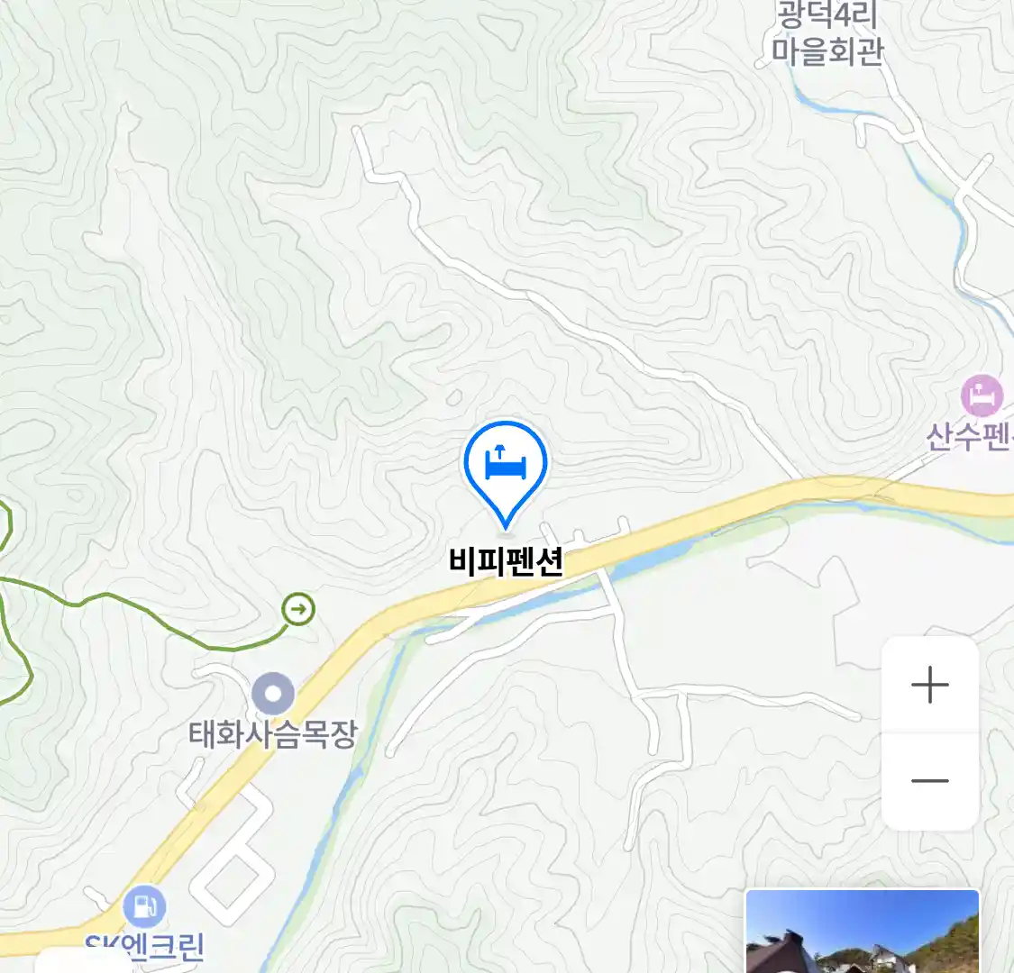 비피펜션 위치