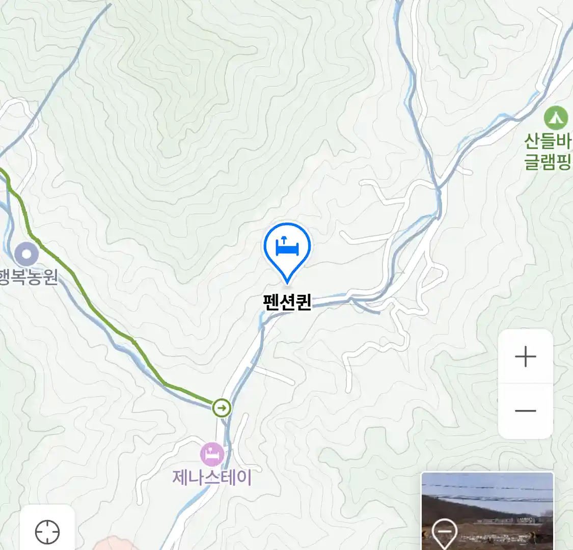펜션퀸 위치