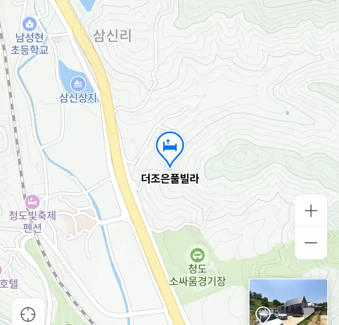 더조은풀빌라 위치
