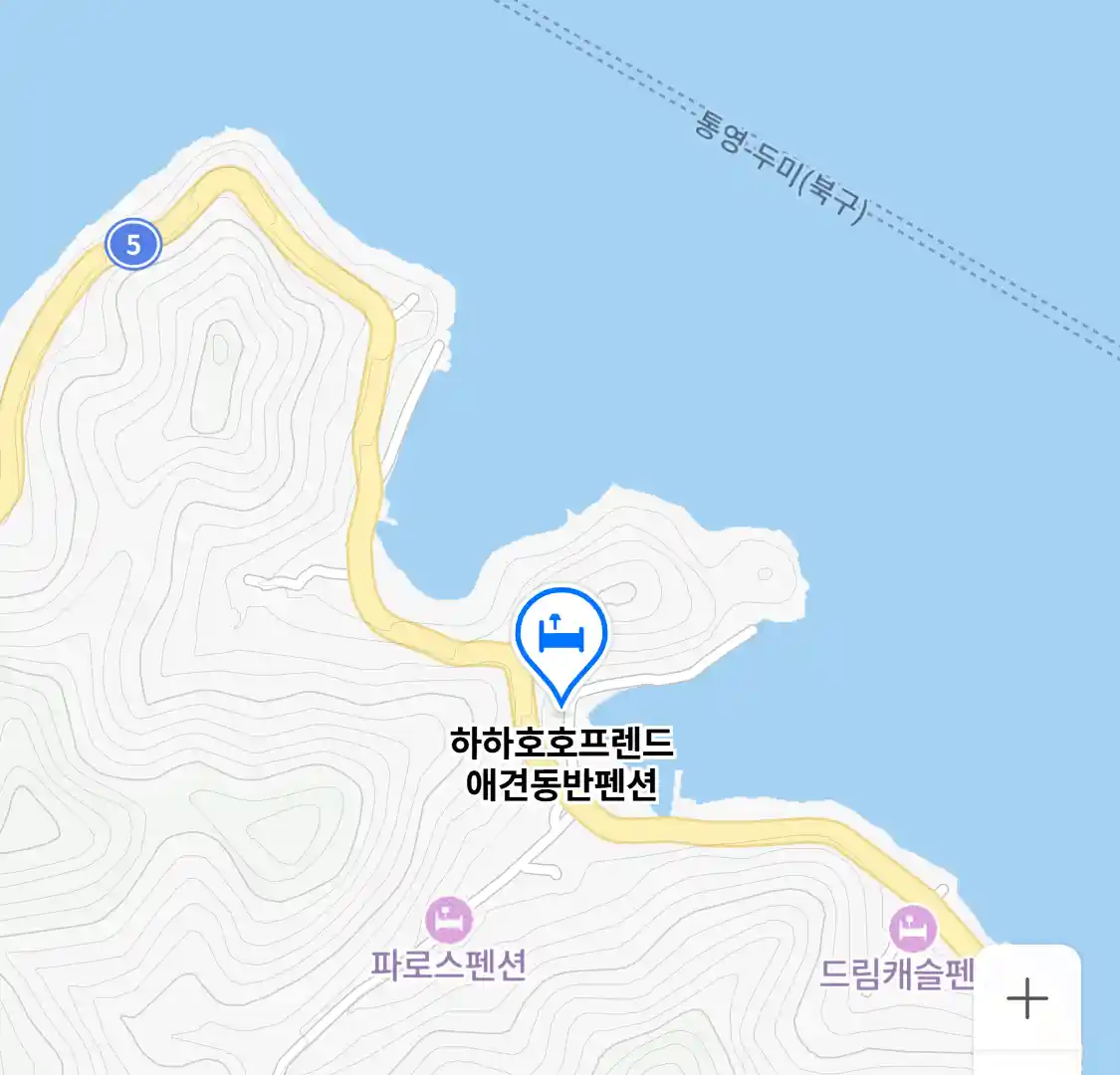 하하호호프렌드 애견동반펜션 위치