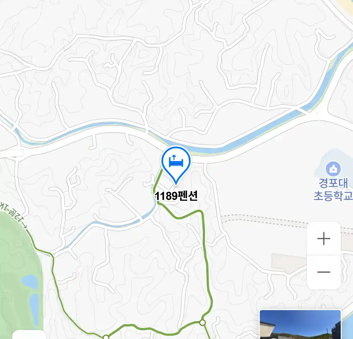 1189펜션 지도