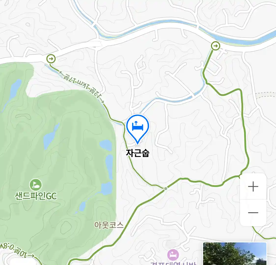 자근숲 지도