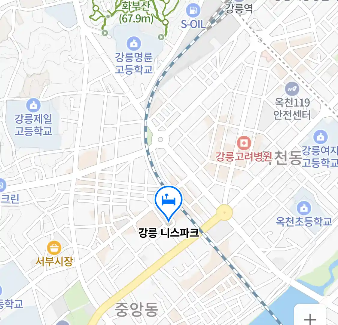 강릉 니스파크 위치