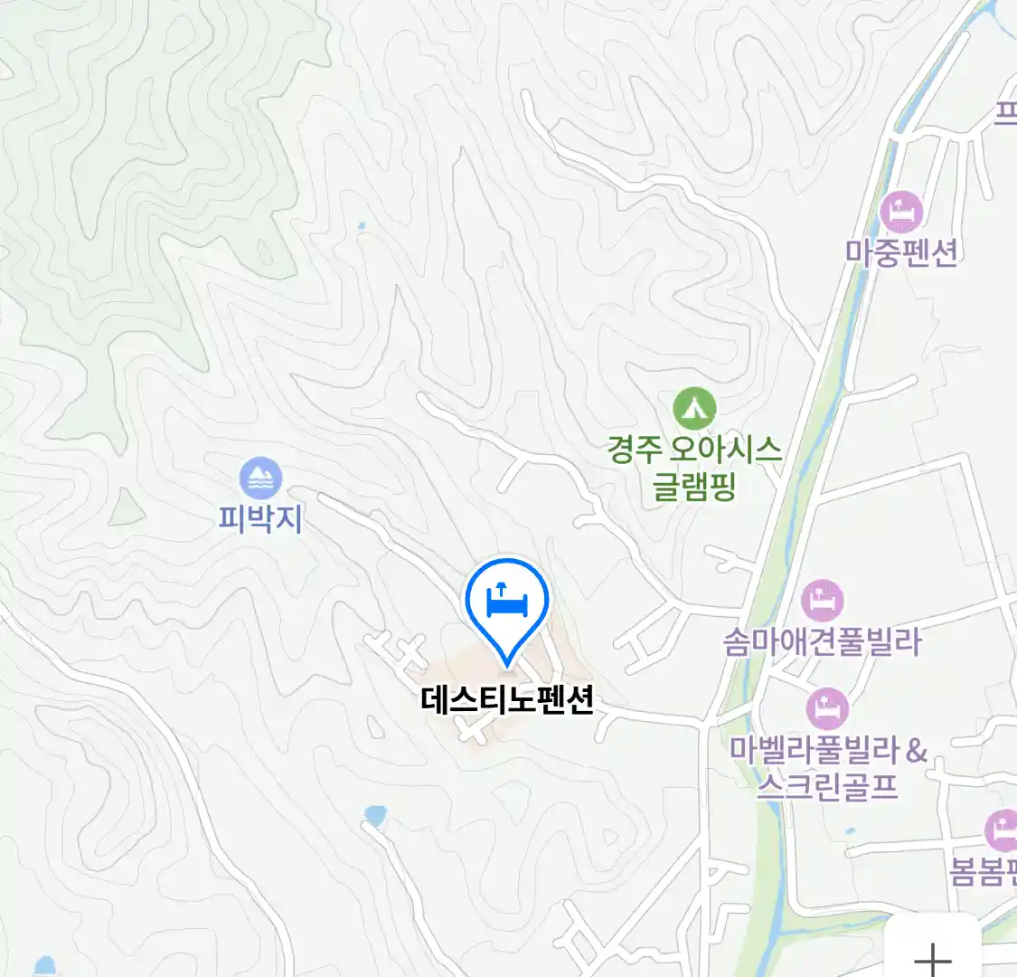 데스티노펜션 위치