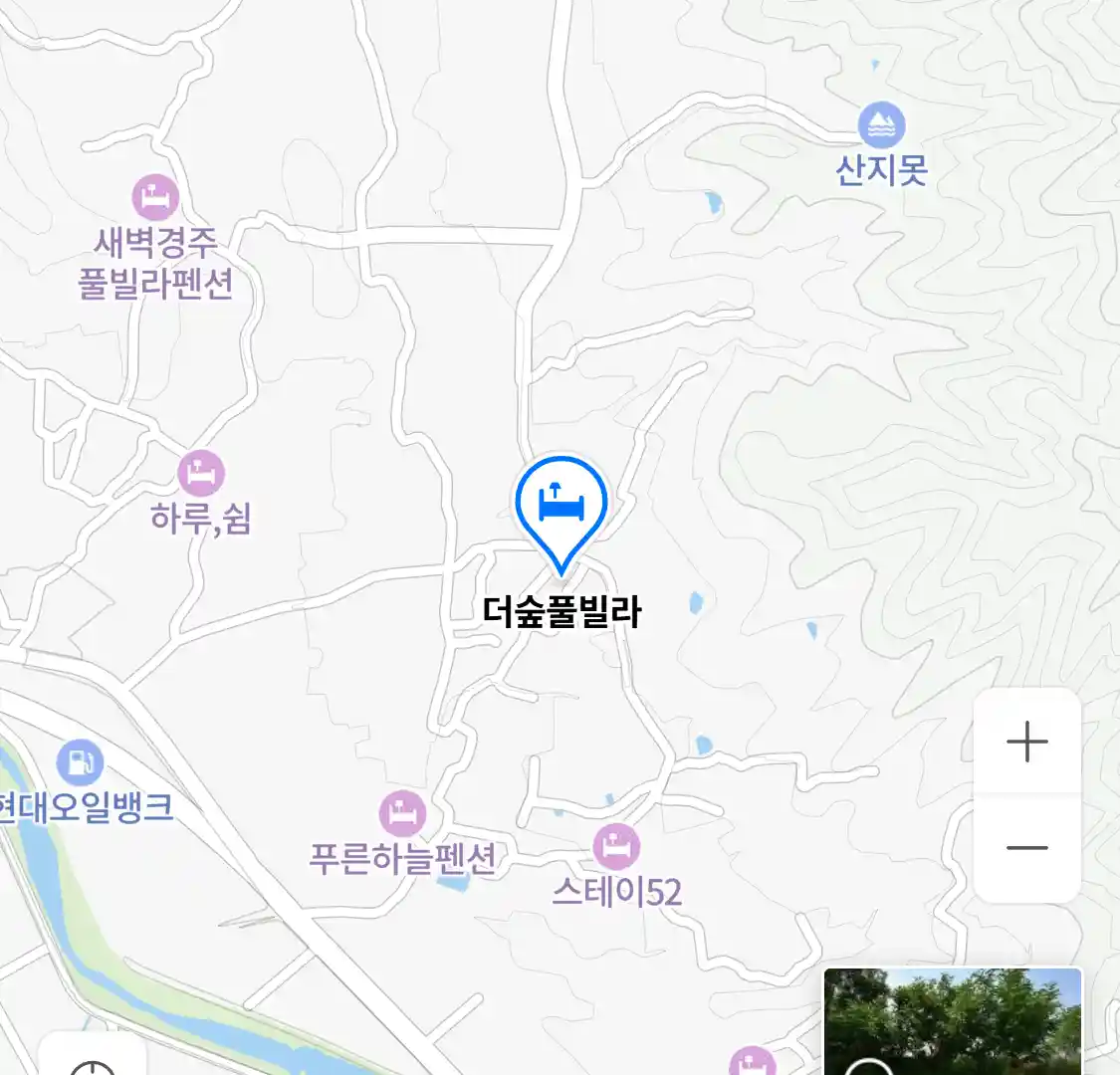 더숲풀빌라 위치