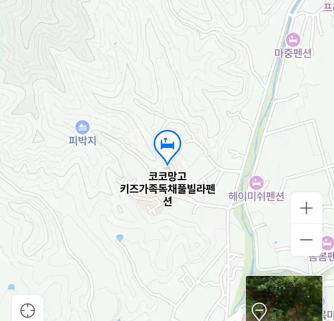 코코망고 키즈가족독채풀빌라펜션 위치