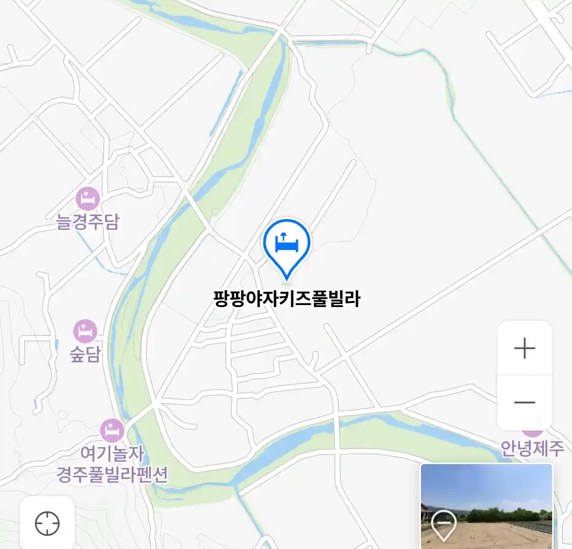 팡팡야자키즈풀빌라 지도