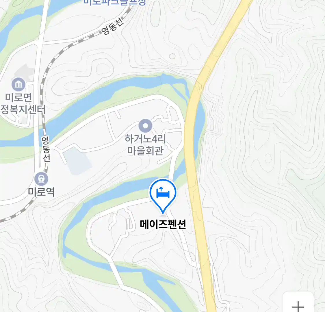 메이즈펜션 위치