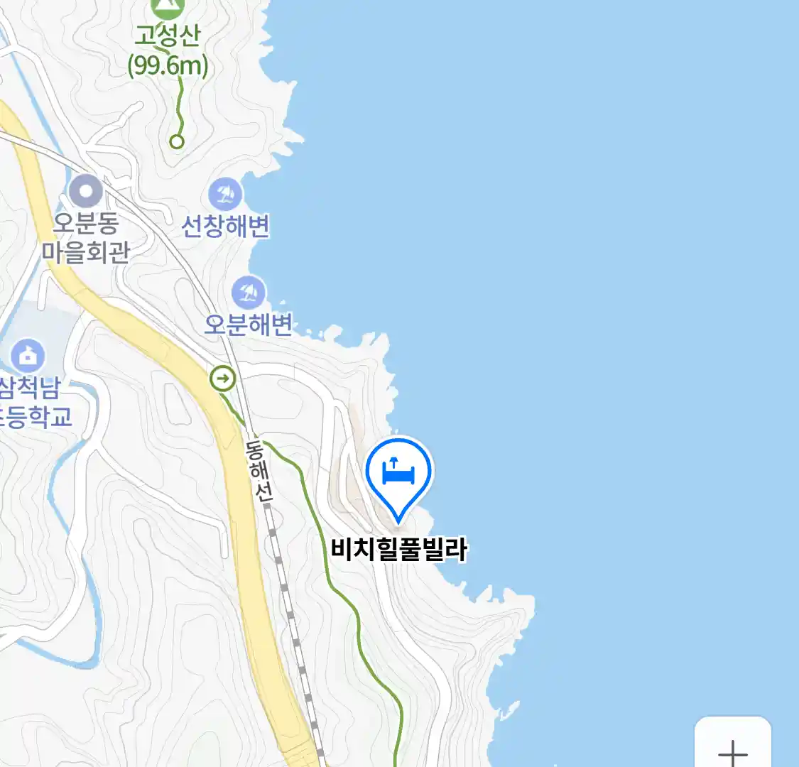 비치힐풀빌라 위치