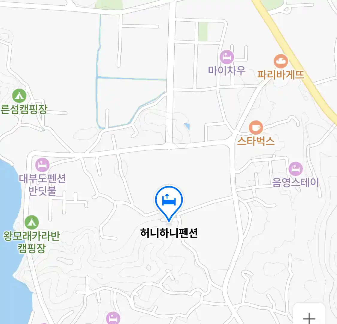 허니하니펜션 위치