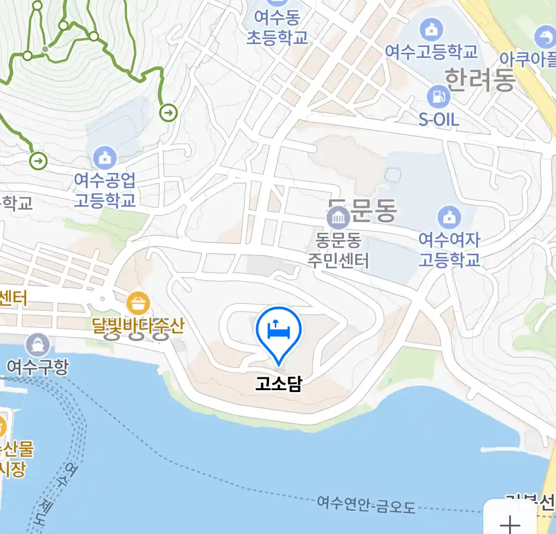 고소담 위치