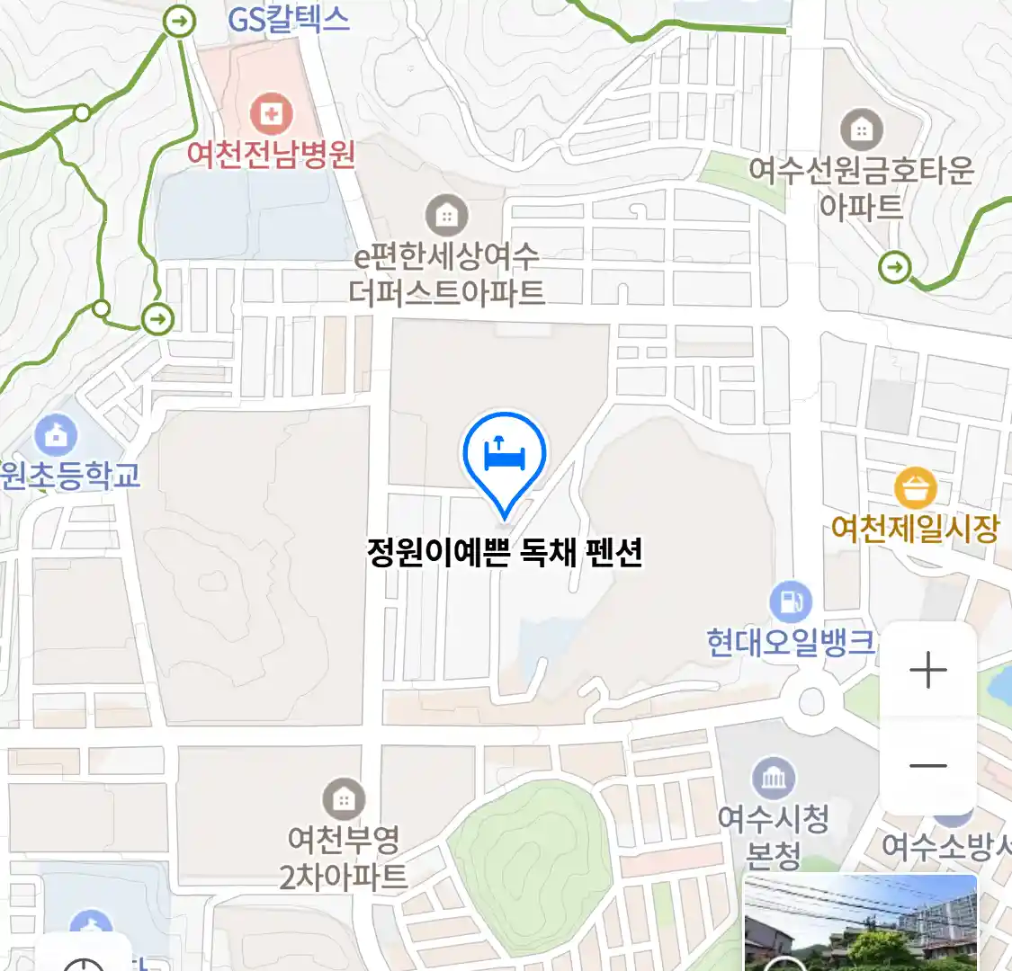 정원이예쁜 독채 펜션 위치