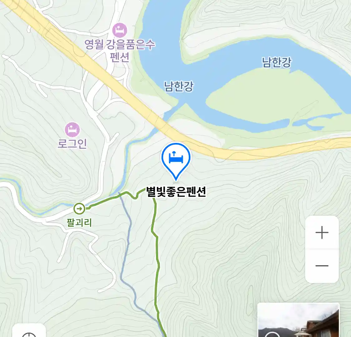 별빛좋은펜션 위치