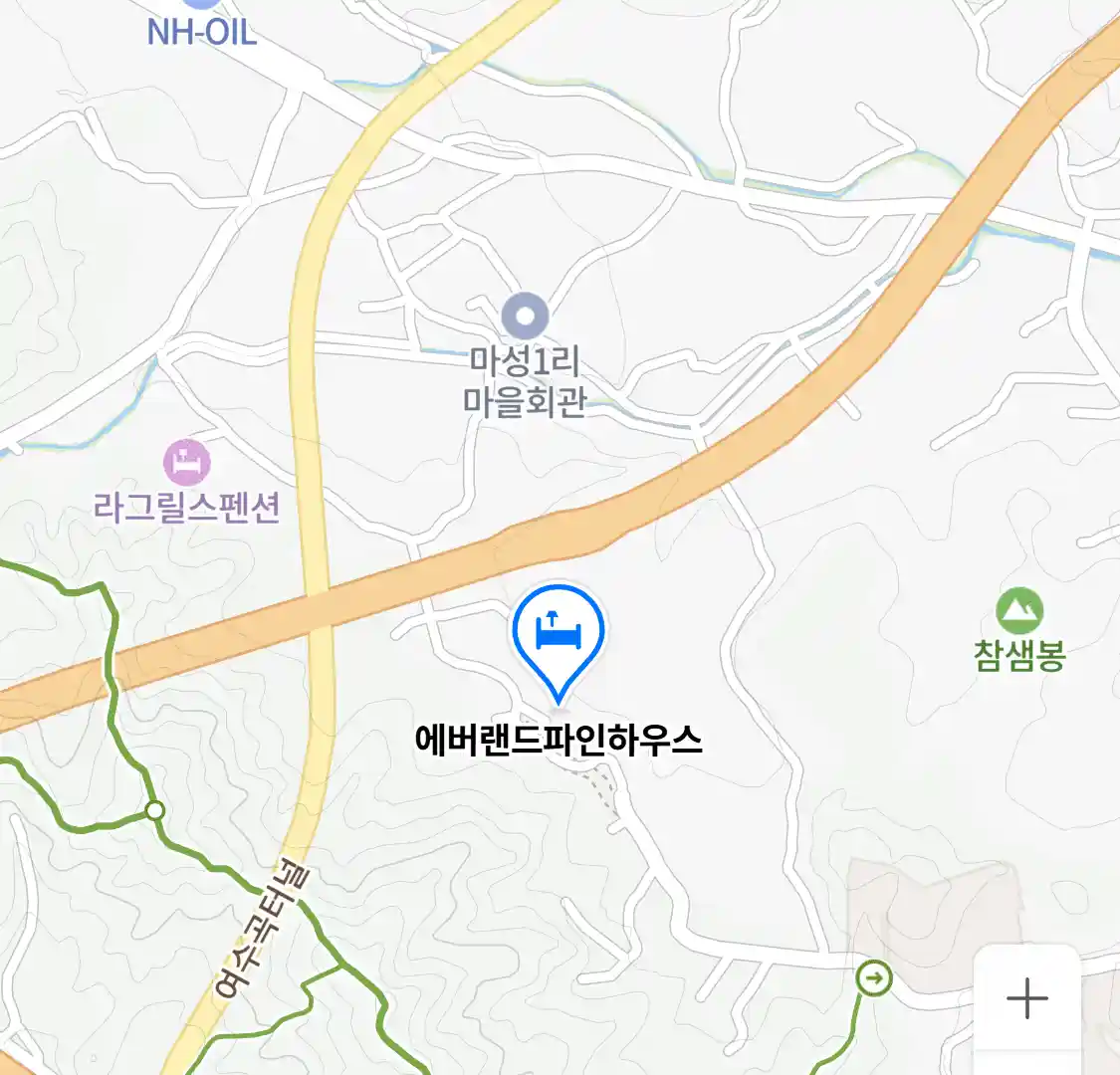 에버랜드파인하우스 위치