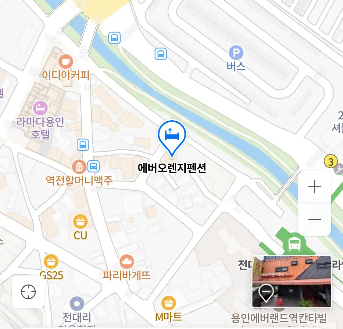 에버오렌지펜션 위치