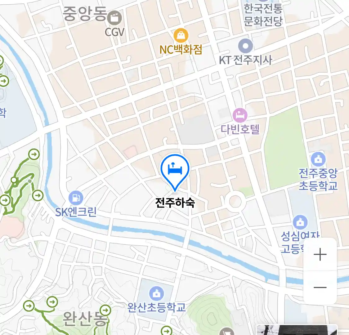 전주하숙 위치