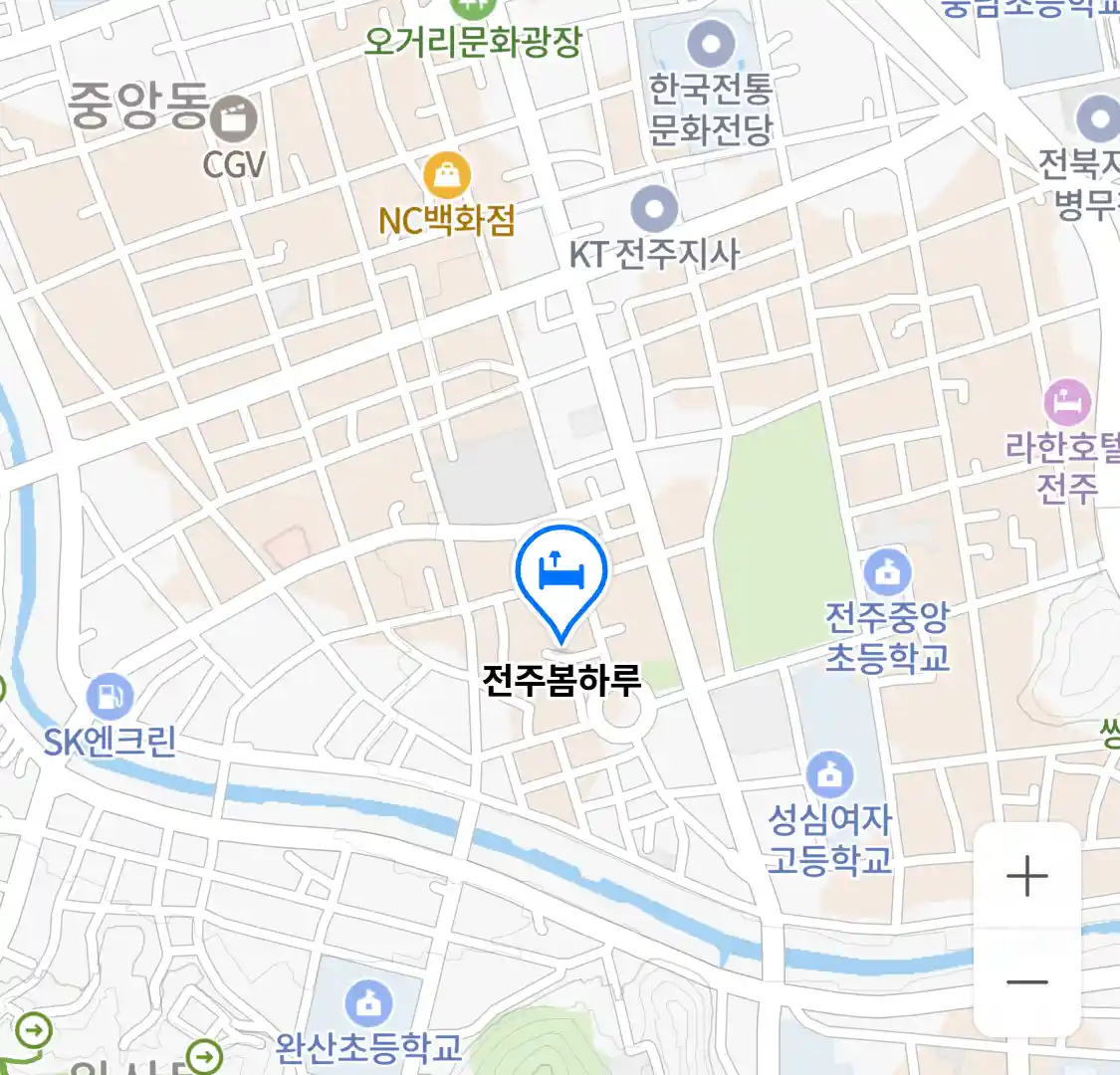 전주봄하루 위치