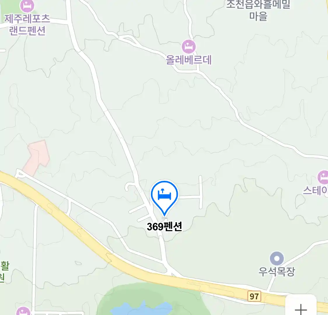 369펜션 위치