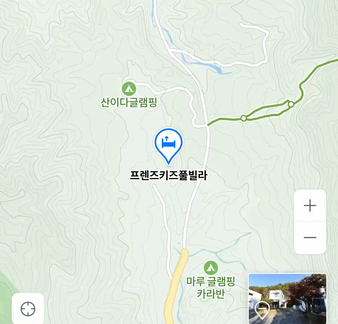 프렌즈키즈풀빌라 위치